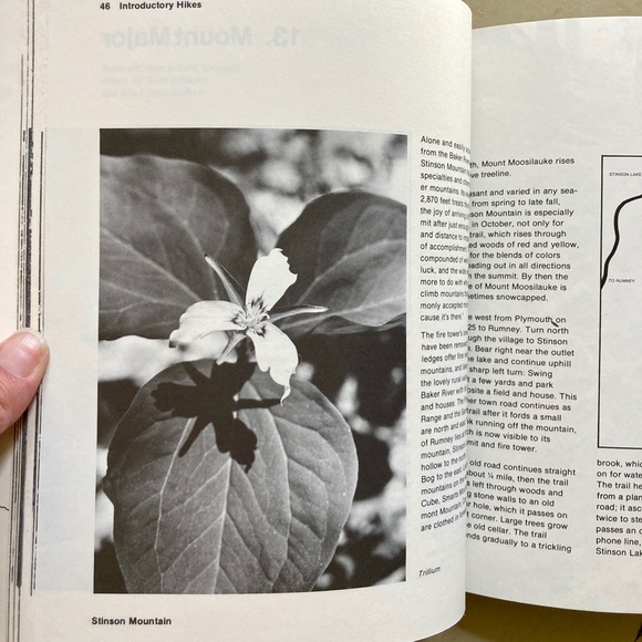 Vintage Fifty Hikes New Hampshire Mount Washington White Mountains Hiking - Picture 7 of 13